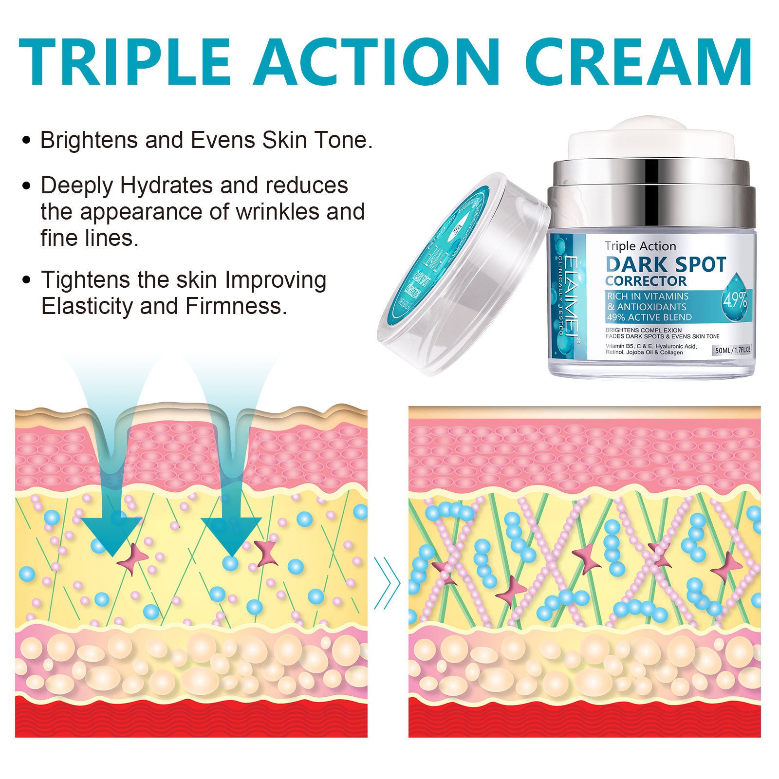 Olunari Dark Spot Corrector Cream