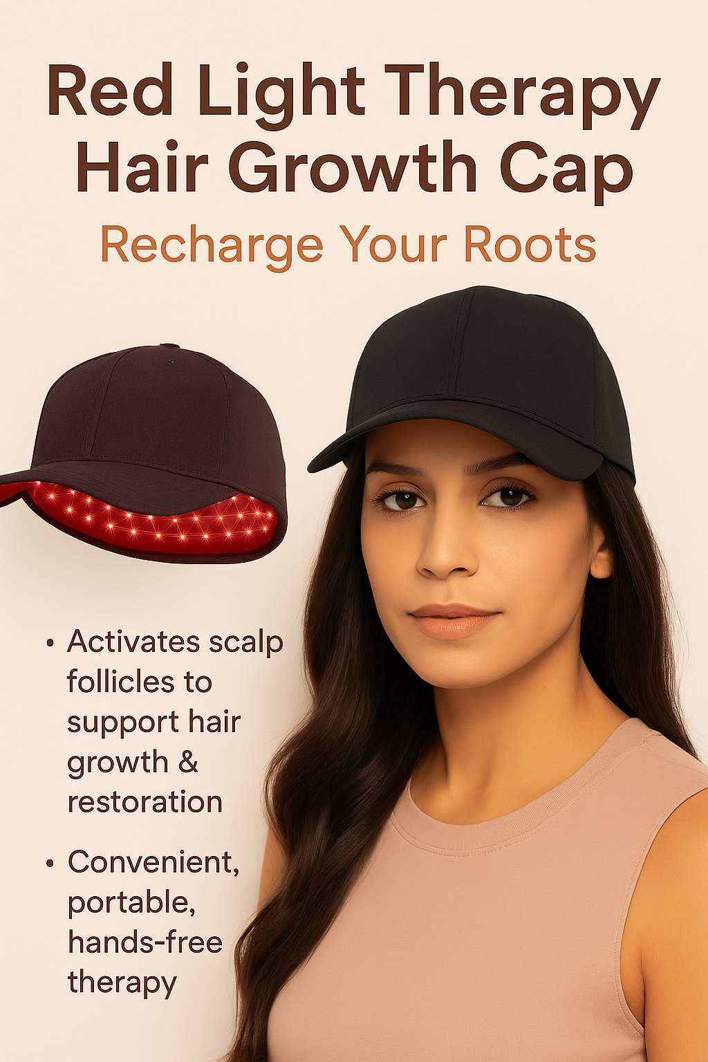LumeGrow Red Light Hair Cap