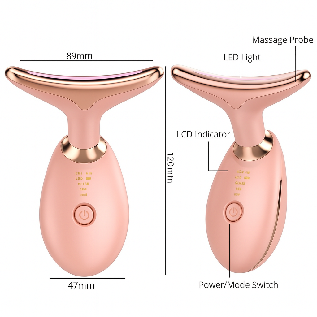 RejuvaGlow Microcurrent Facial & Neck Sculptor