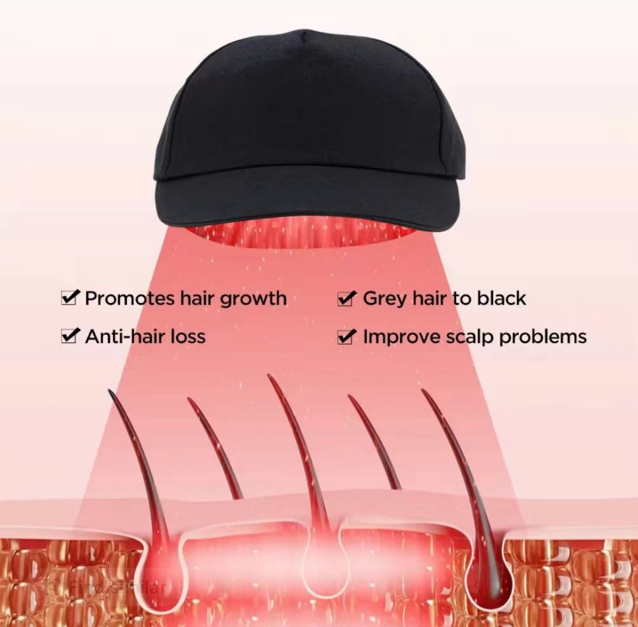 LumeGrow Red Light Hair Cap