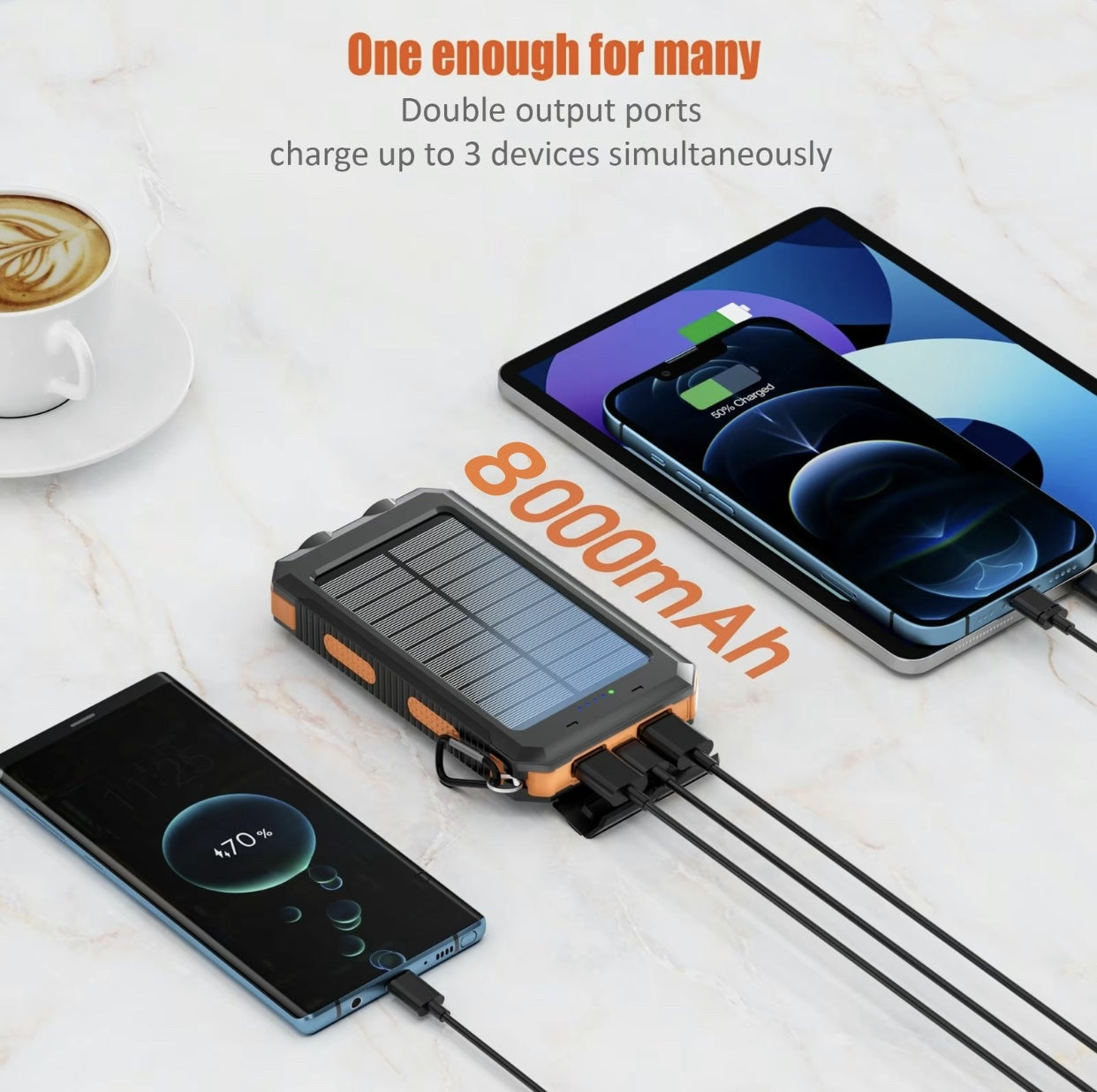 SolarGo 8000 Power Bank
