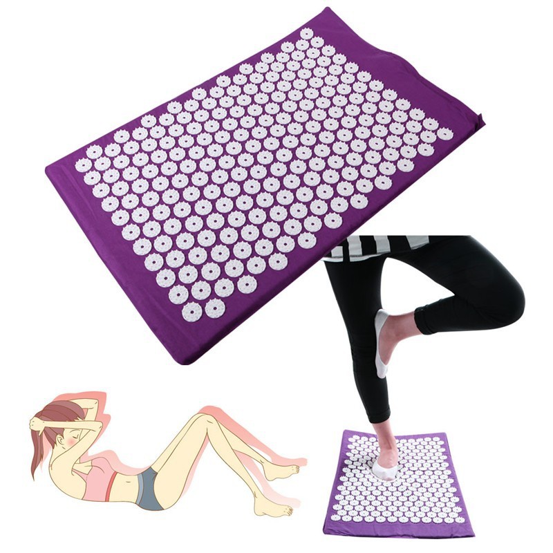 ZenFlow Acupressure Mat & Pillow – Muscle Tension & Back Relief