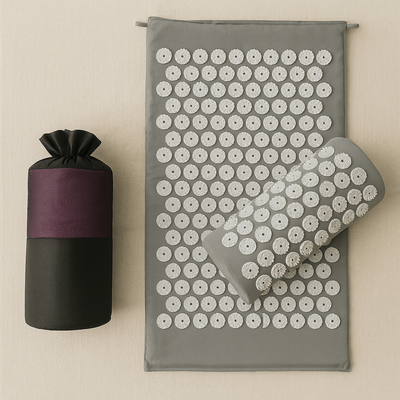 ZenFlow Acupressure Mat & Pillow – Muscle Tension & Back Relief