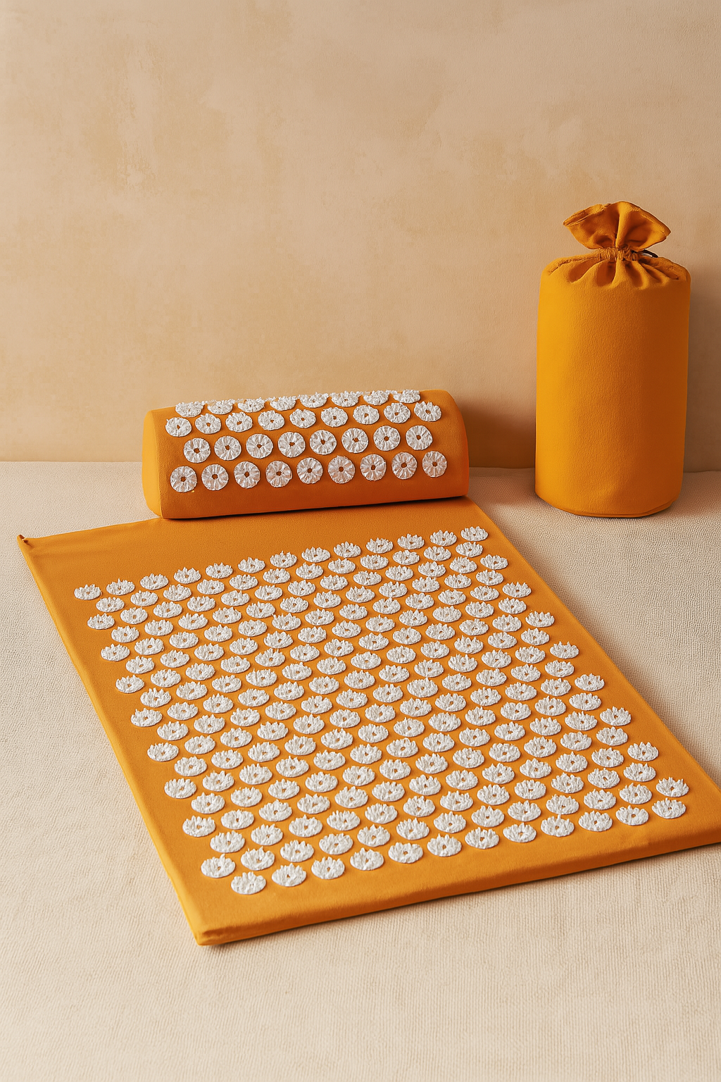ZenFlow Acupressure Mat & Pillow – Muscle Tension & Back Relief